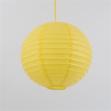 Ricepaper lamp shade 30 cm. Yellow